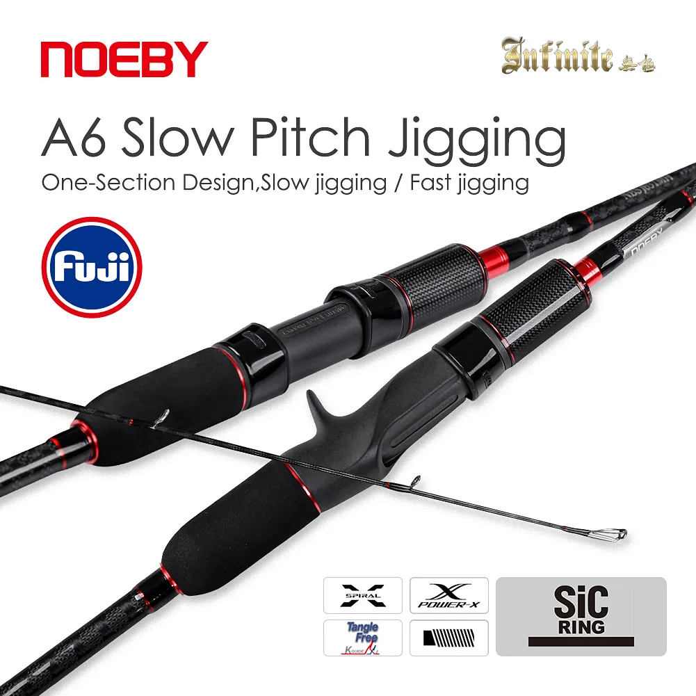Wholesale Slow Jigging Rod Carbon Fishing Rod for Saltwater 1.96m