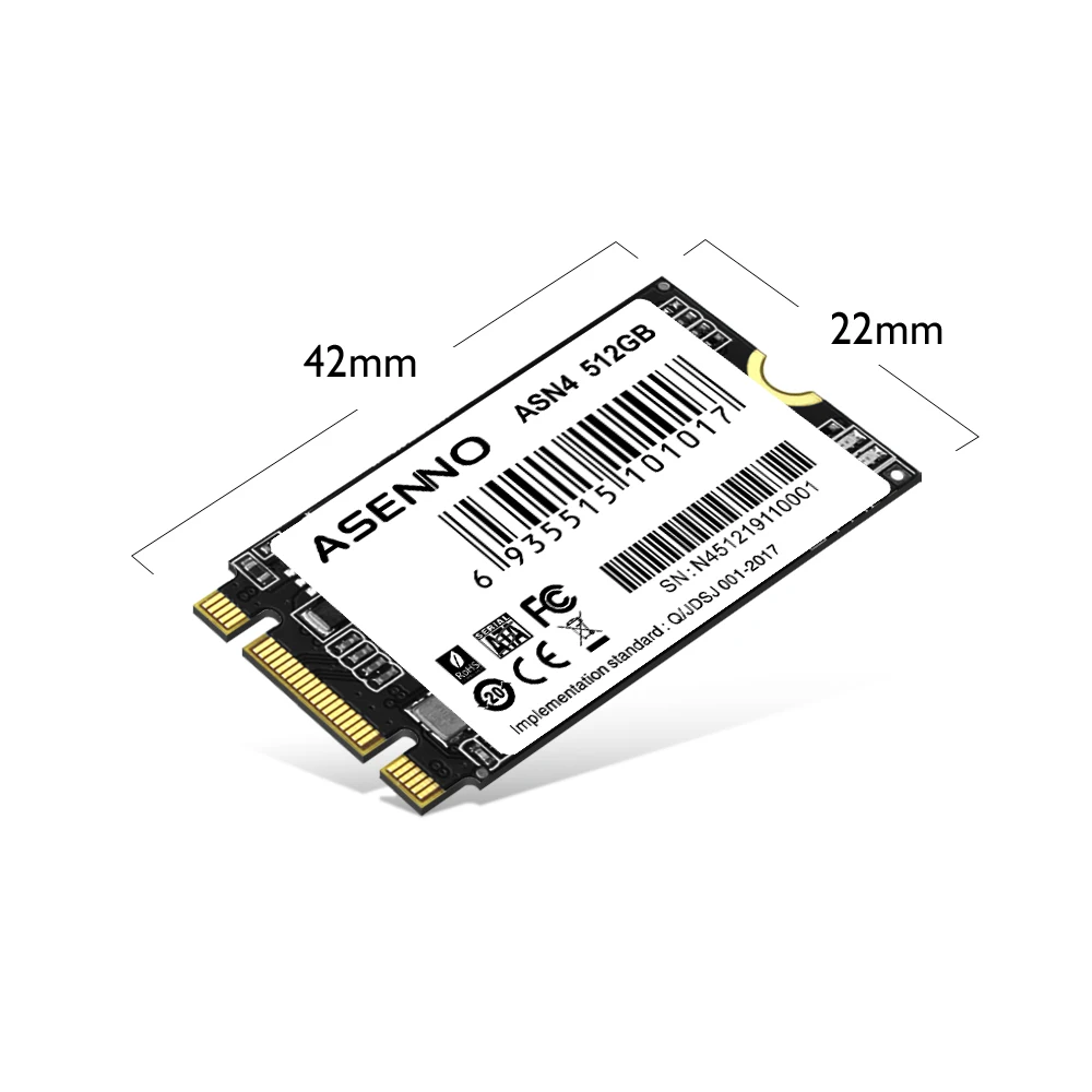 Asenno NGFF 128 ГБ на полразмера ssd m.2 NGFF 2242 компьютерных жестких дисков, а также ngff ssd 1 ТБ жесткий диск ssd Внешний