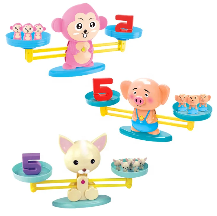 Лидер продаж Amazon, цифровая балансировочная математическая игра для раннего детства, математический счет, детские игрушки, обучающие цифры