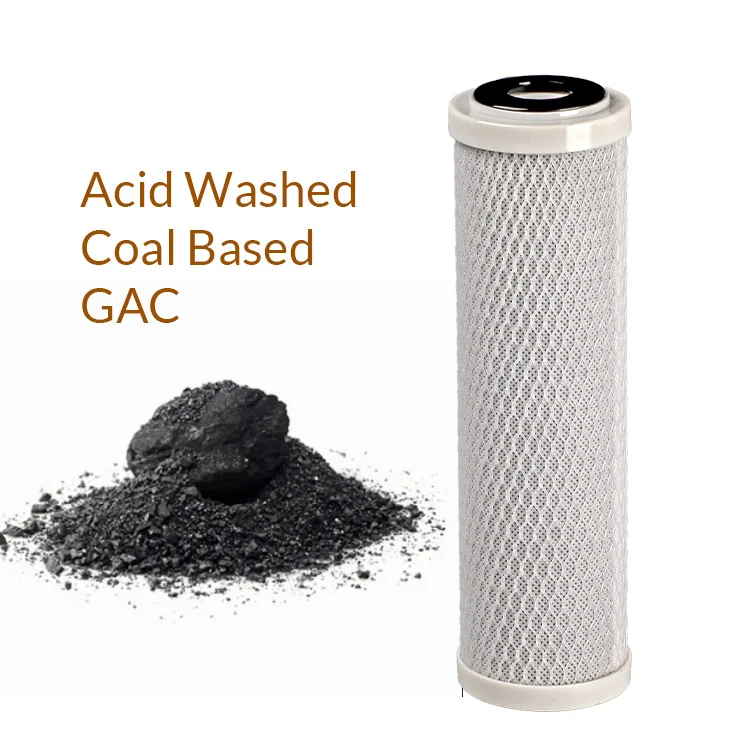 Фабричная поставка 10 дюймов 10 микрон активированный CTO угольный фильтр для воды картридж аппарат для очистки воды