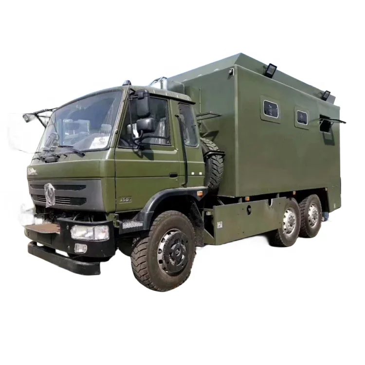 China brand 6X4 Rv Motorhome Campervan With Bathroom for sale