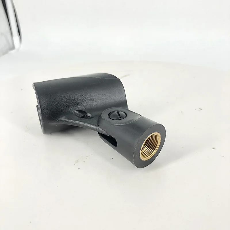 China Manufacturer Adjustable Sound Lo2be Mic Clip 97 Mm Microphone Holder  for 28-33mm Microphone