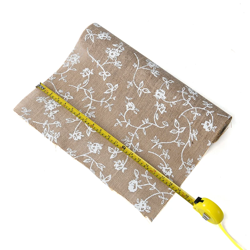 100% jute material, simple style, hand-made, with patterns, factory out of storage, decorative supplies, environmental protectio