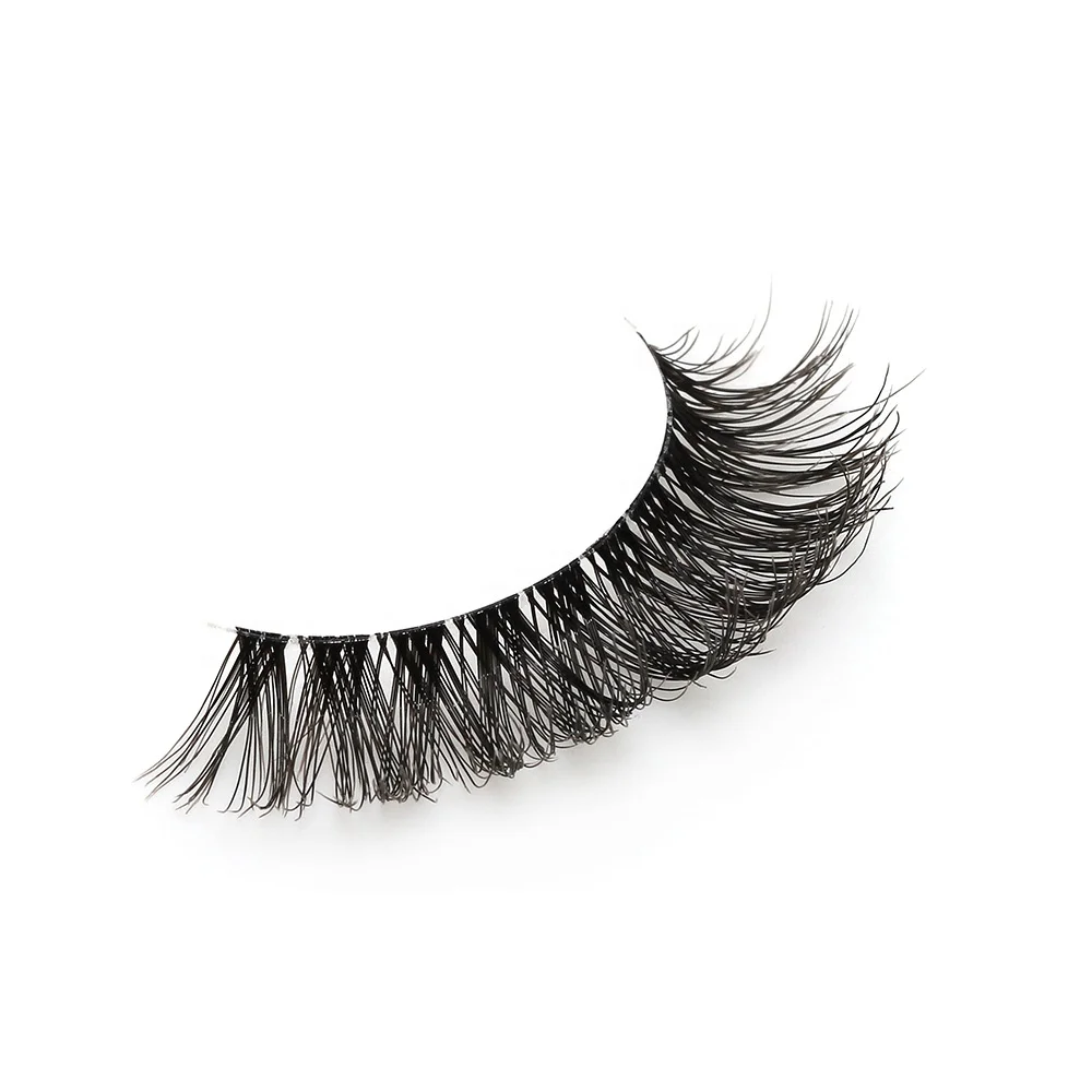 Unique Private Label 70% less weight softer and lighter faux false lashes fashion lash natural fake eyelashes