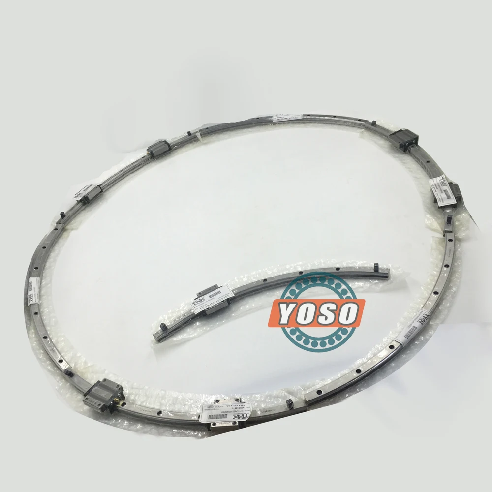 Linear Motion Arc Sliding Rail Curved Guide HCR65A1UU+60/2500R