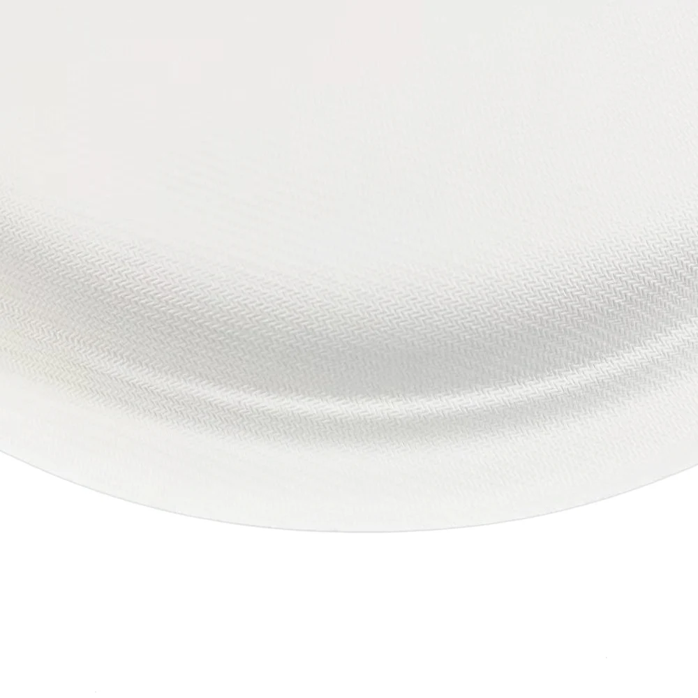 Прямая продажа с завода, одноразовые тарелки, 10 дюймов, биоразлагаемые тарелки, тарелки из сахарного тростника