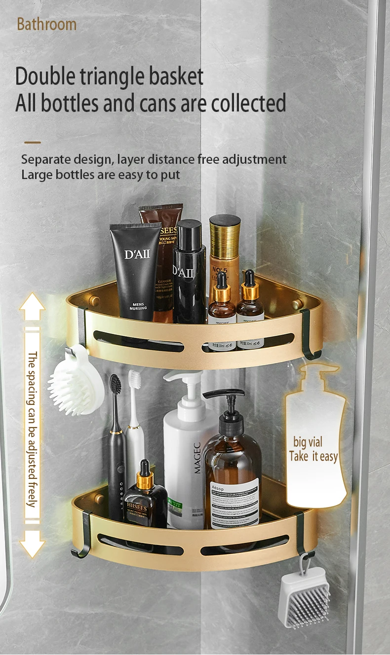 Anrun Bathroom Products Accessories Hotel Bathroom Robe Hook Bathroom Accessories Set