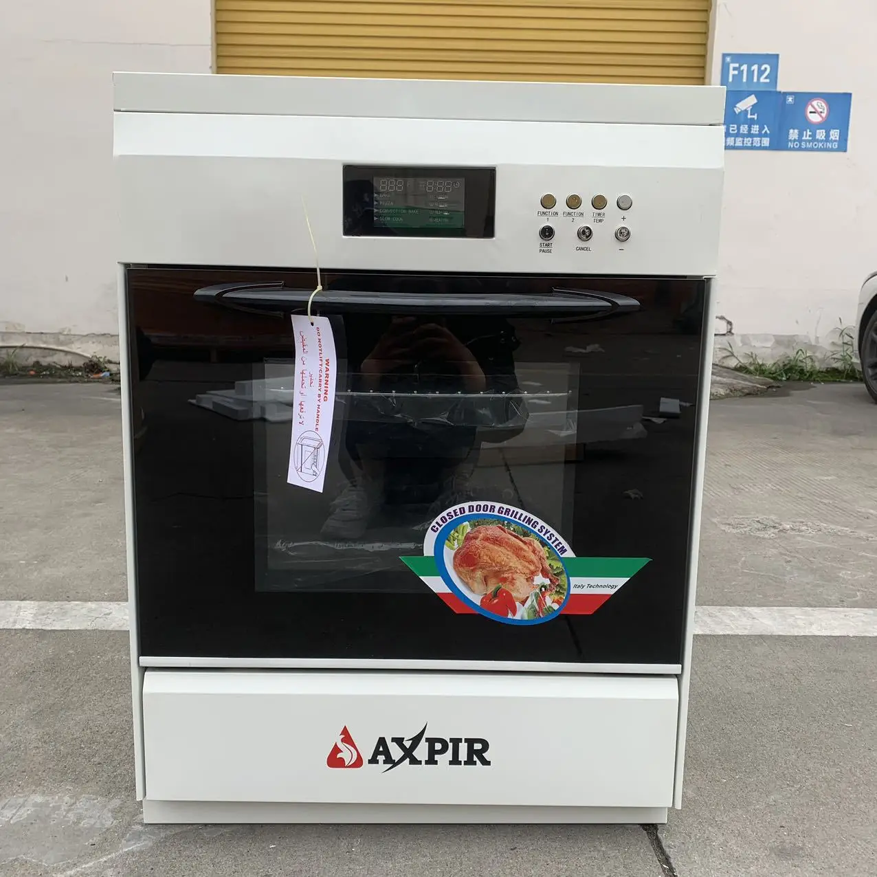 Электрическая Настольная плита Oven4 сенсорная с газовой духовкой для пиццы ресторанный шкаф кухонная Инженерная комбинация