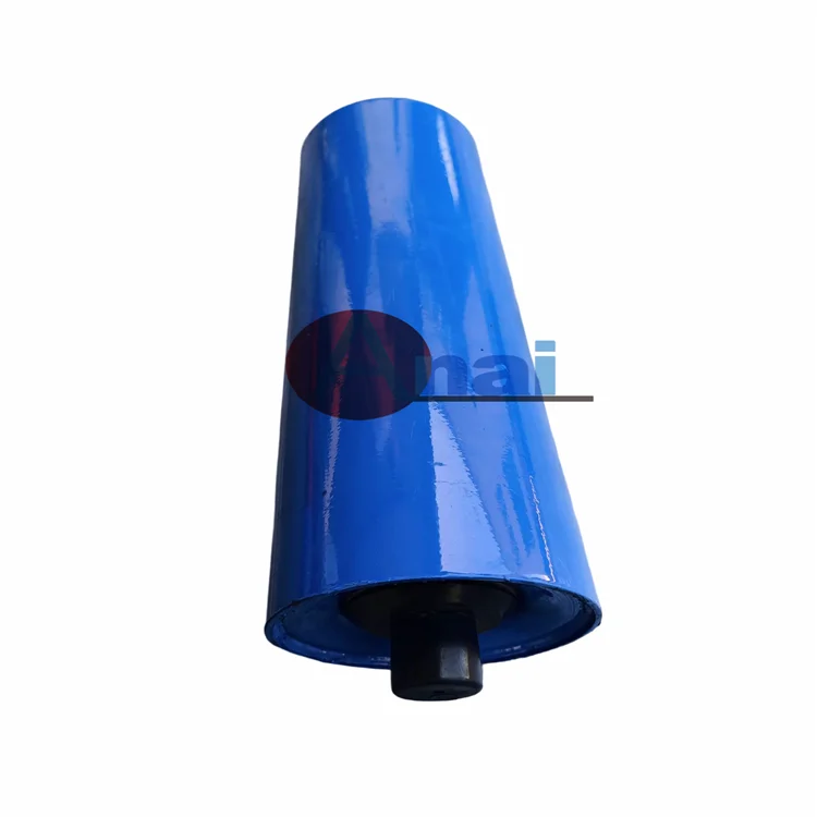 Standard Industrial Conveyor Carrier Rollers Bracket Conveyor Return Roller Steel Roller