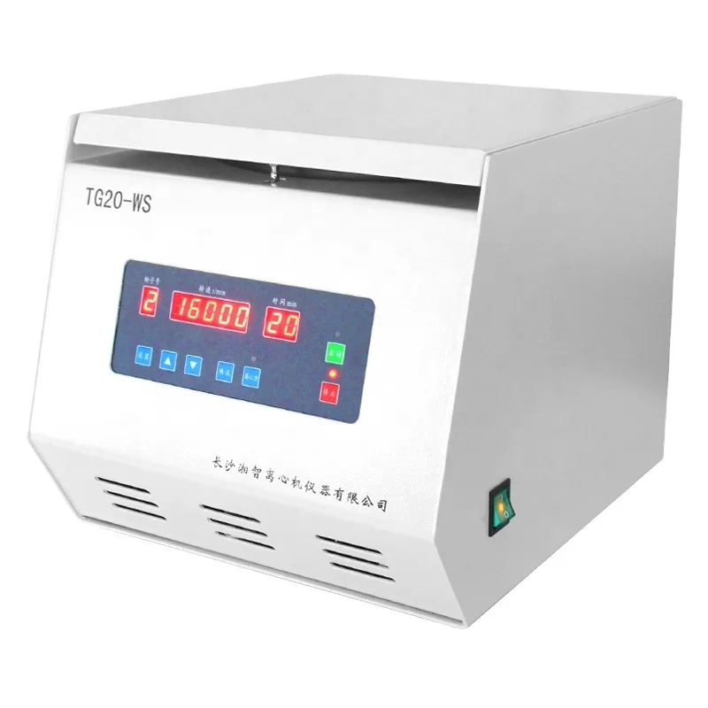 Factory Price 20000rpm High Speed Centrifuge Machine Laboratory 4*100ml Tabletop PRP Centrifuge