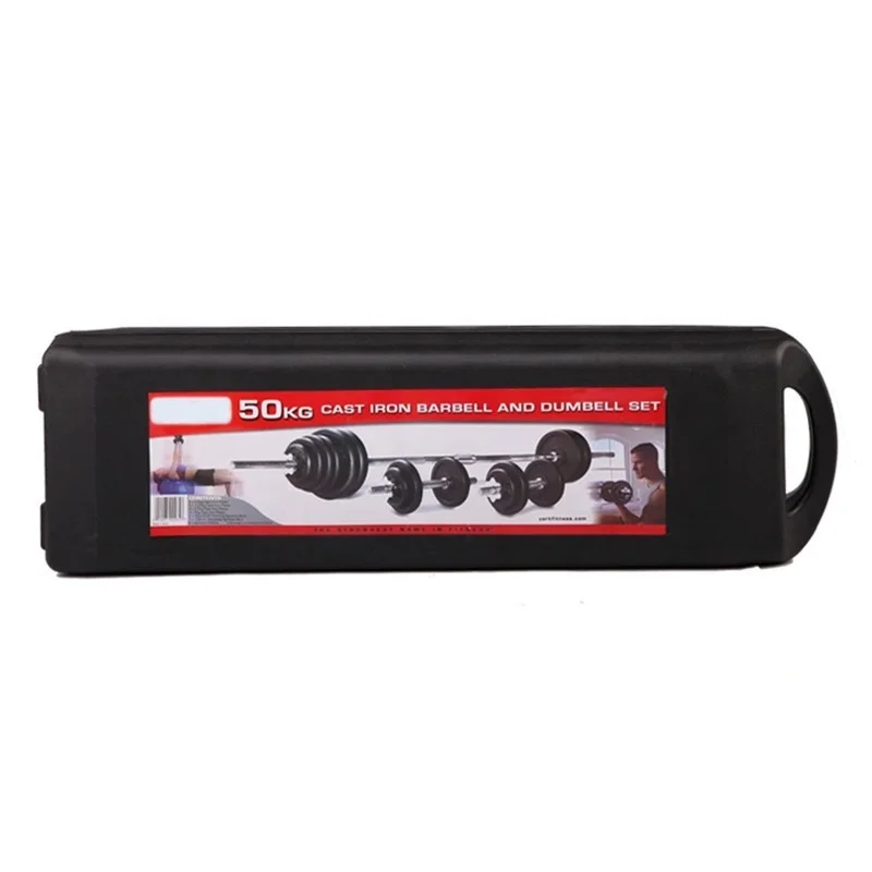 50 KG adjustable dumbbell sets dumbbell gift box packing box gym equipment and fitness & body building