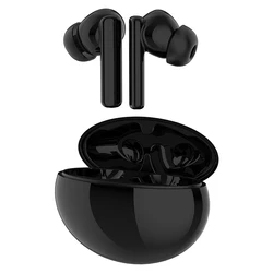 COOYEE Patent W4 Bluetooth Earphone Small and Round Charging Case Leisure Sports Headphones, 8MM Composite Membrane Bass