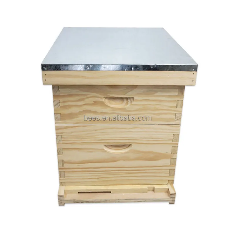 Лидер продаж, деревянный комплект улей langstroth в виде пчелиной сыпи с 10 рамами