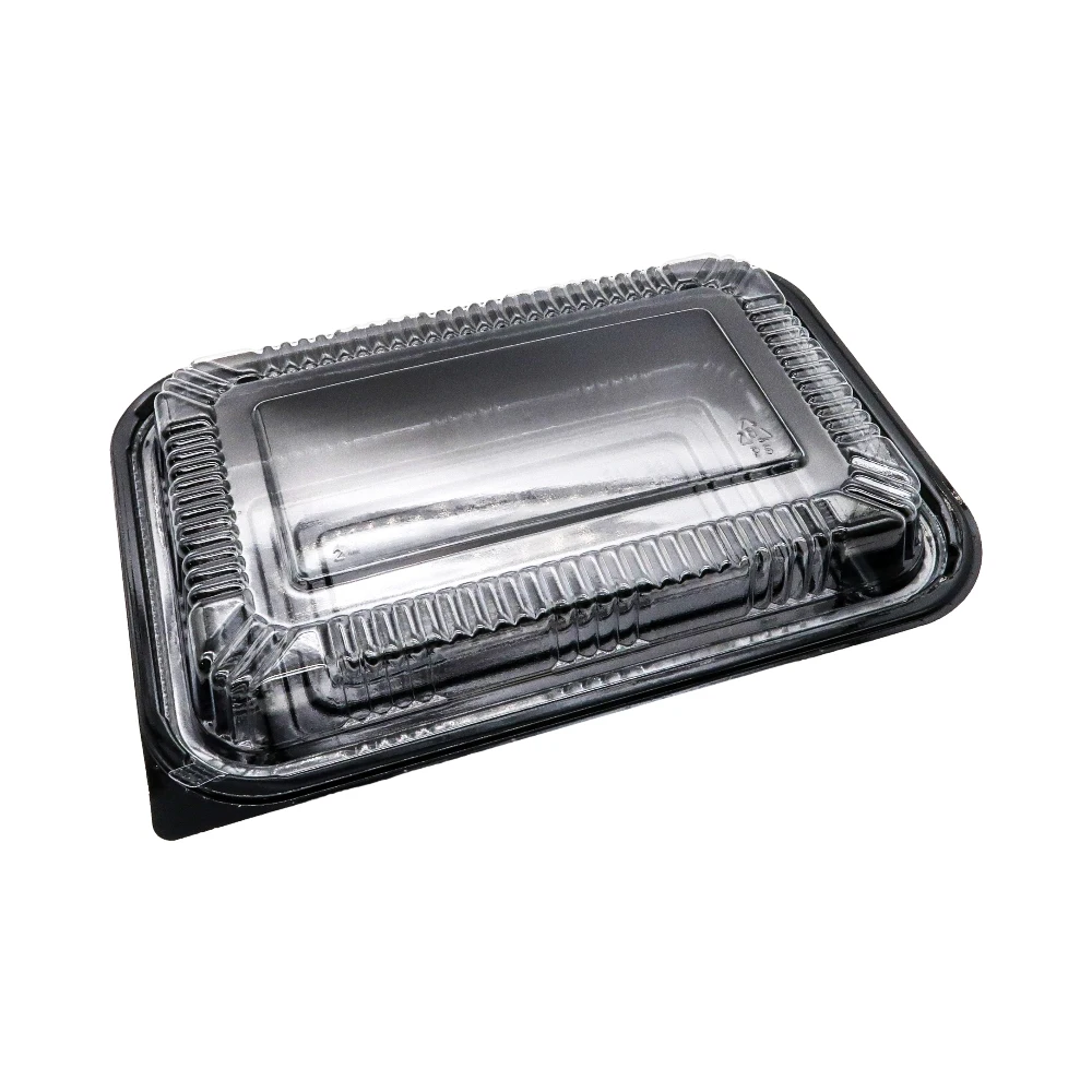 Disposable Pp Plastic Food Packaging Containers Eco Takeout Traditional Bento Box for Restaurant