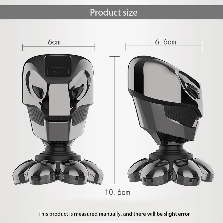 Hot sale 7D Shaver Electric Rechargeable Headshaver Waterproof Rotary Razor Beard Nose Hair Trimmer Electric Shaver for Men