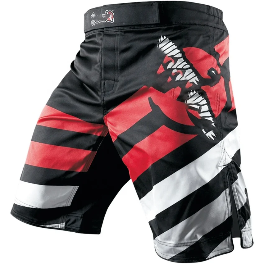 new arrivals wholesale low cost comfortable fight polyester men mma shorts