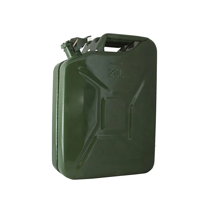 20 Liter Stainless Steel Metallic Fuel Petrol Jerry Can