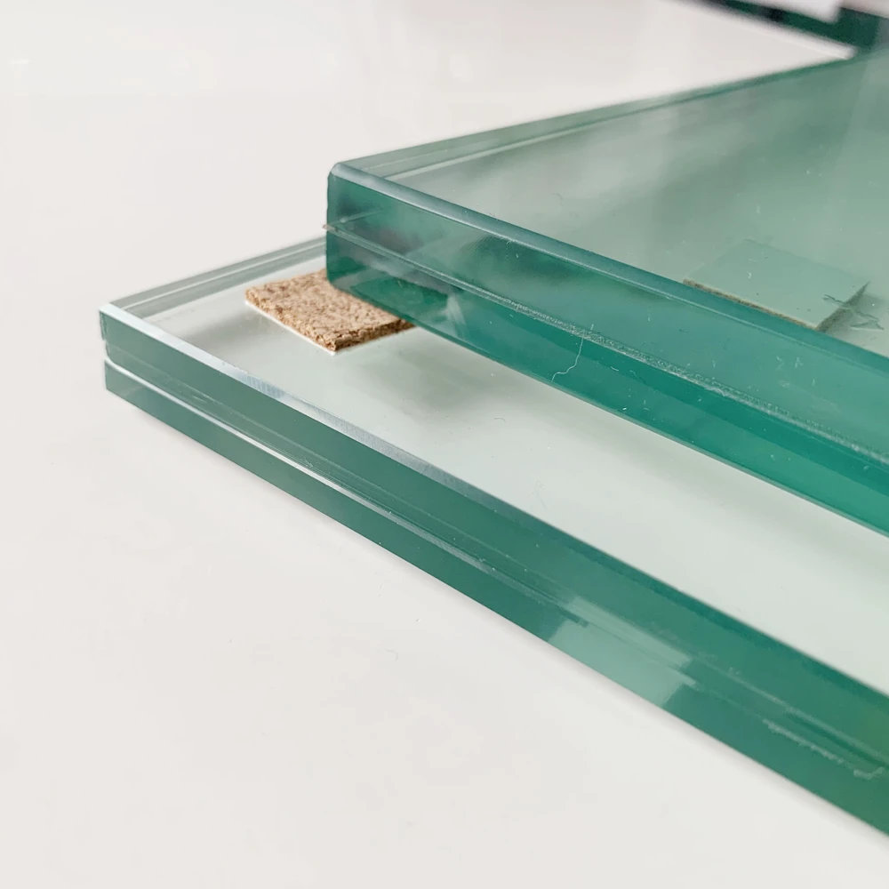 Tempered laminated glass manufacturer price claro vidrio laminado