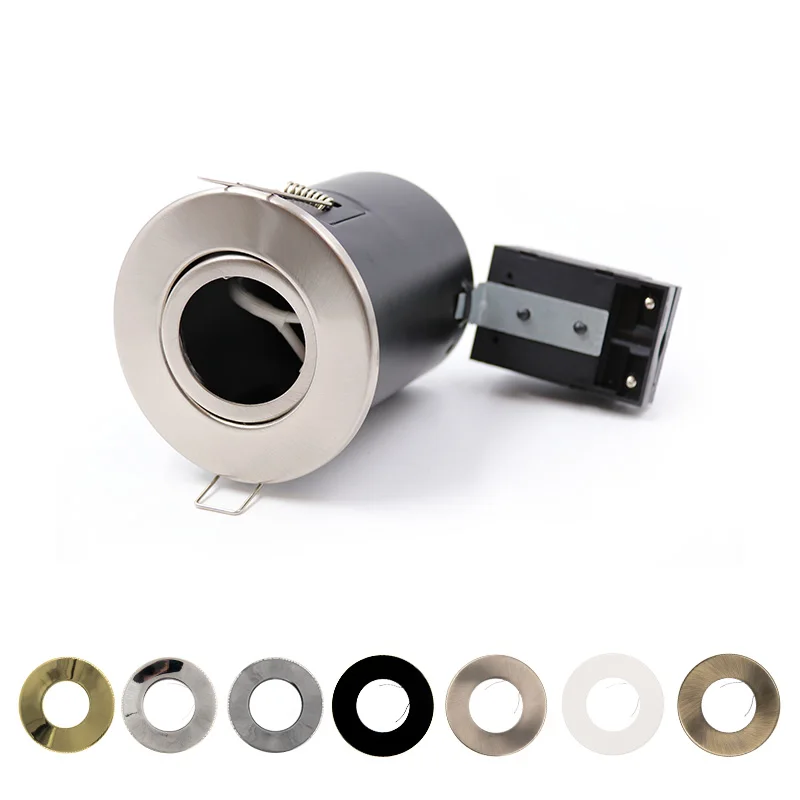 Vertex recessed led downlight fire rated gu10/GX5.3 lamp Halogen indoor CE/RoHS 5 years warranty