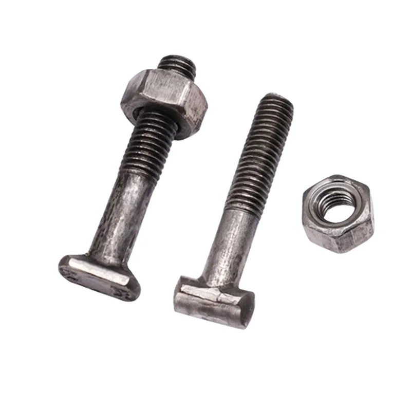 A Set of T-shaped Fastener Screws for Construction Fastener Bolts Fastener Nuts Available From Stock