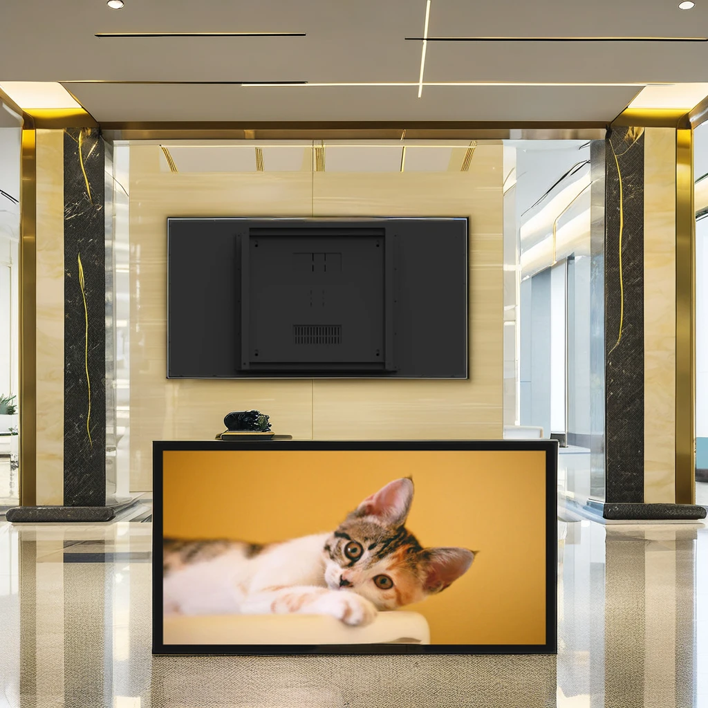 75 Inch Wall Mounted 1920*1080 2K or 3840*2160 4K Lcd Screen Display Advertising Player Totem Digital Signal