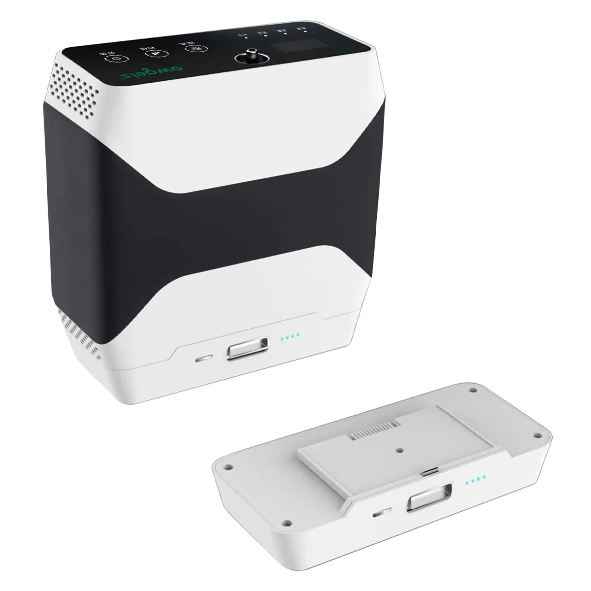 0-15 lpm oxygen inhaler flowmeter with humidifier bottle medical equipment manufacturer car portable oxygen concentrator