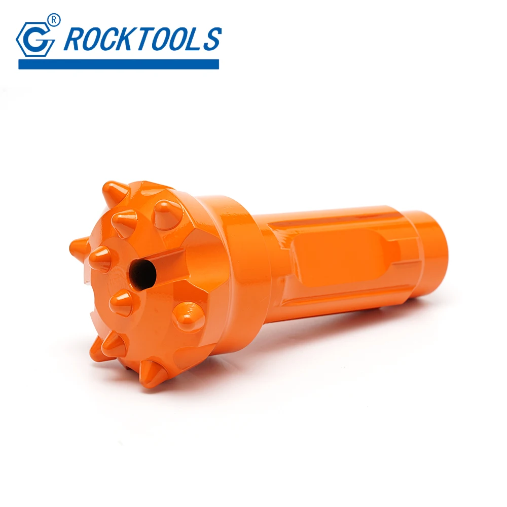 The New Low Air Pressure Dth Hammer Bit 65mm 76mm 90mm 110mm Alloy Mining Drill Bit