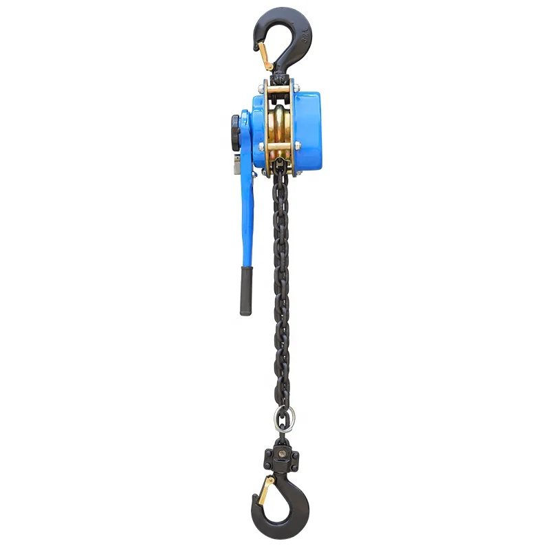 Manual hoist hand winch lever chain block VA Type lever hoist 0.8ton-6ton cheap price mini ratchet lever chain hoist