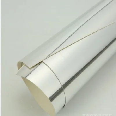 
Sliver Metallized Aluminum film kraft paper for cosmetic packaging materials 
