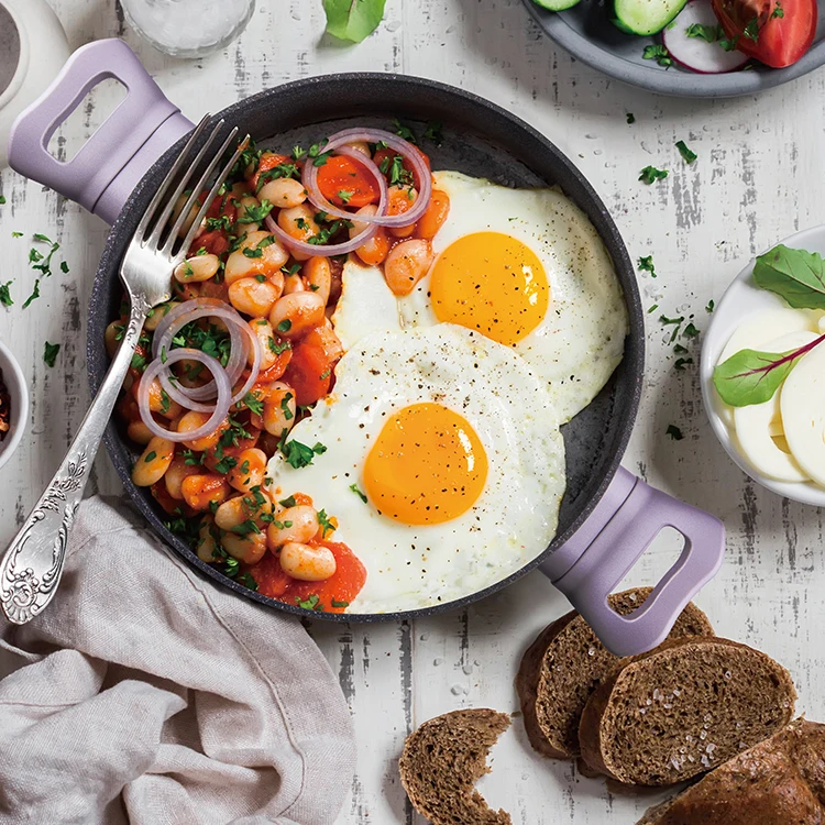 Factory Price Custom Kitchen pots and pans Aluminum Granite Coated Non Stick Cookware Sets