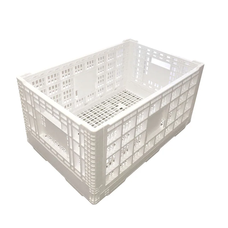 Сверхмощный Прочный полипропиленовый вентилируемый сетчатый ящик для яблок нестабильный Штабелируемый фруктов и овощей с тюком логистического распределения