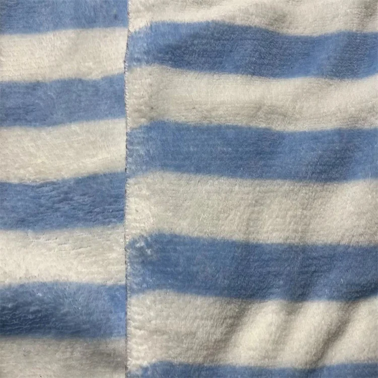 Thickened Leopard Printing Winter Warm Fleece for Sofa Couch Bed 100% Polyester Flannel Fabric