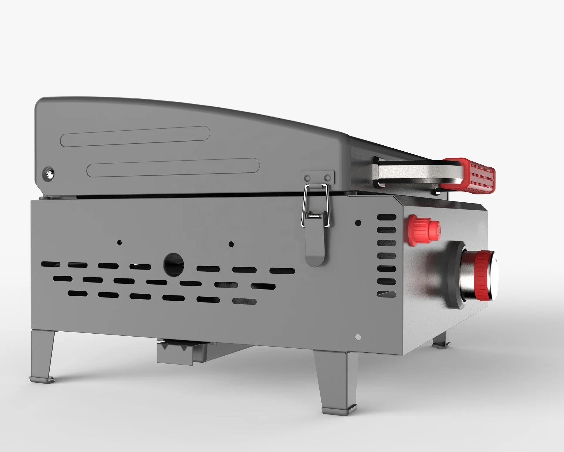 Portable bbq manufacturer Gray Table top Mini Grill Machine for Family Outdoor