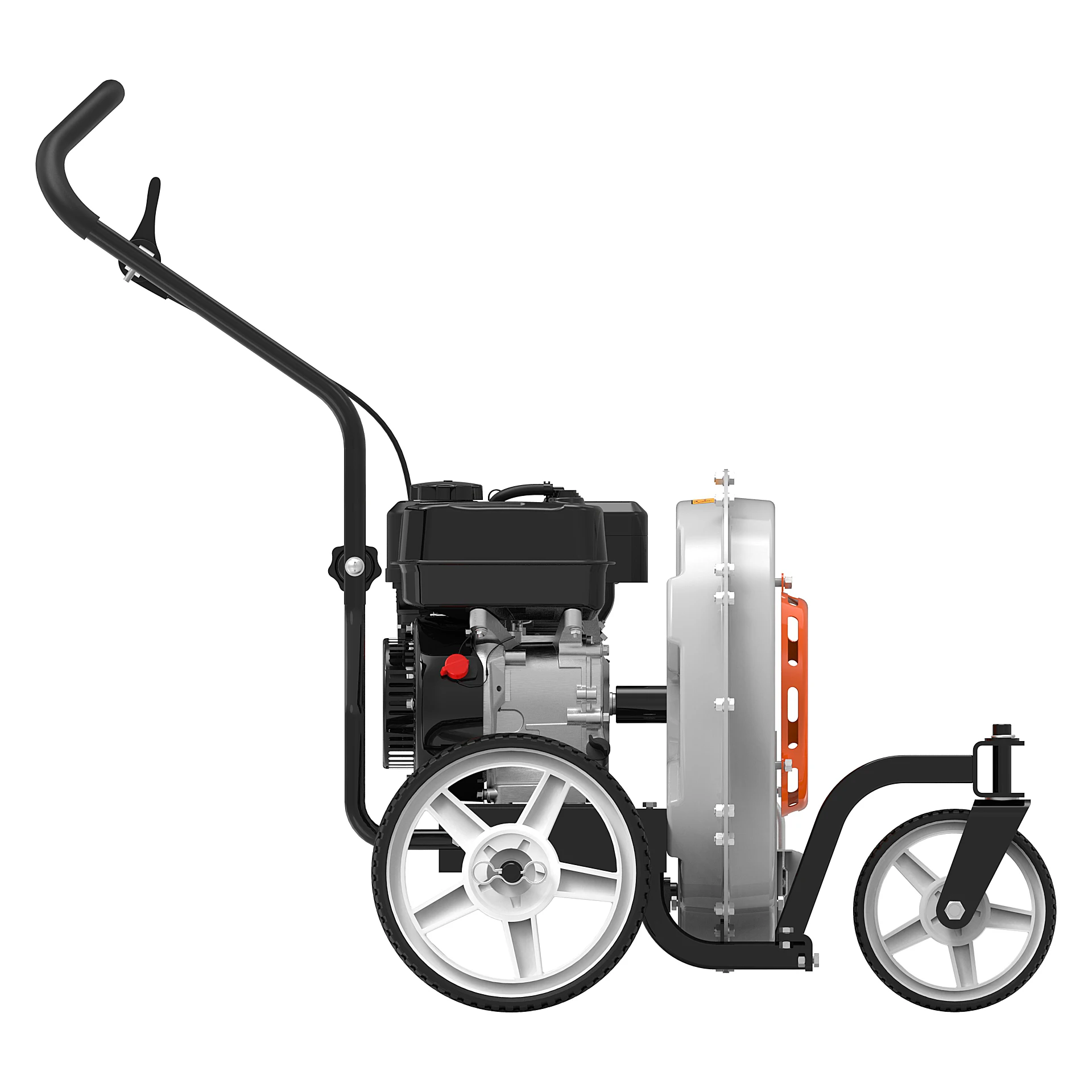 Leaf cleaning sweeping machine Hand push road gasoline blower