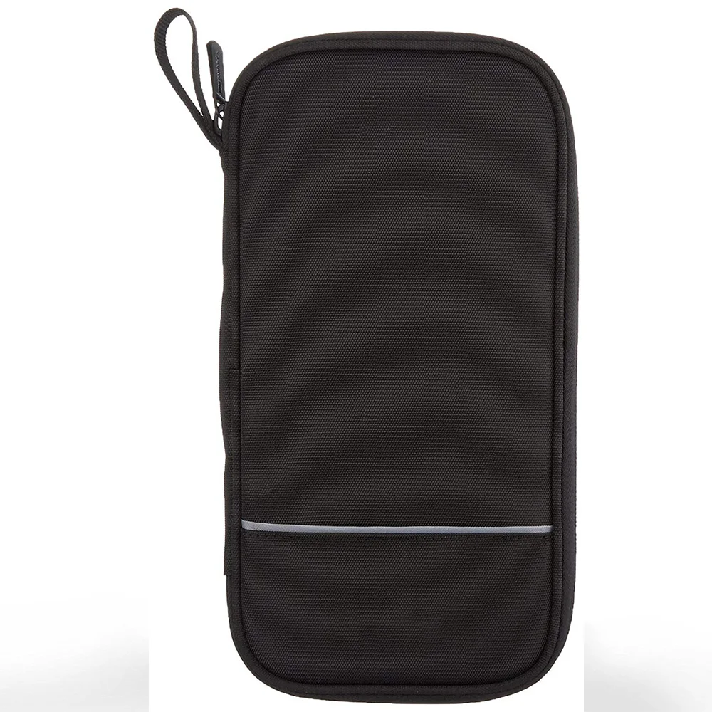 OEM Passport organizer wallet RFID case Passport and ticket holder bag Passport travel wallet Compact travel document pouch bag
