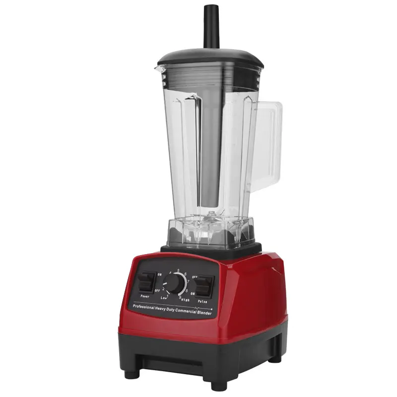 Heavy Duty High Power 2 L Industrial Commercial Fruit Ice Crusher Food Mixer Soy Milk Maker for Restaurant Home Kitchen