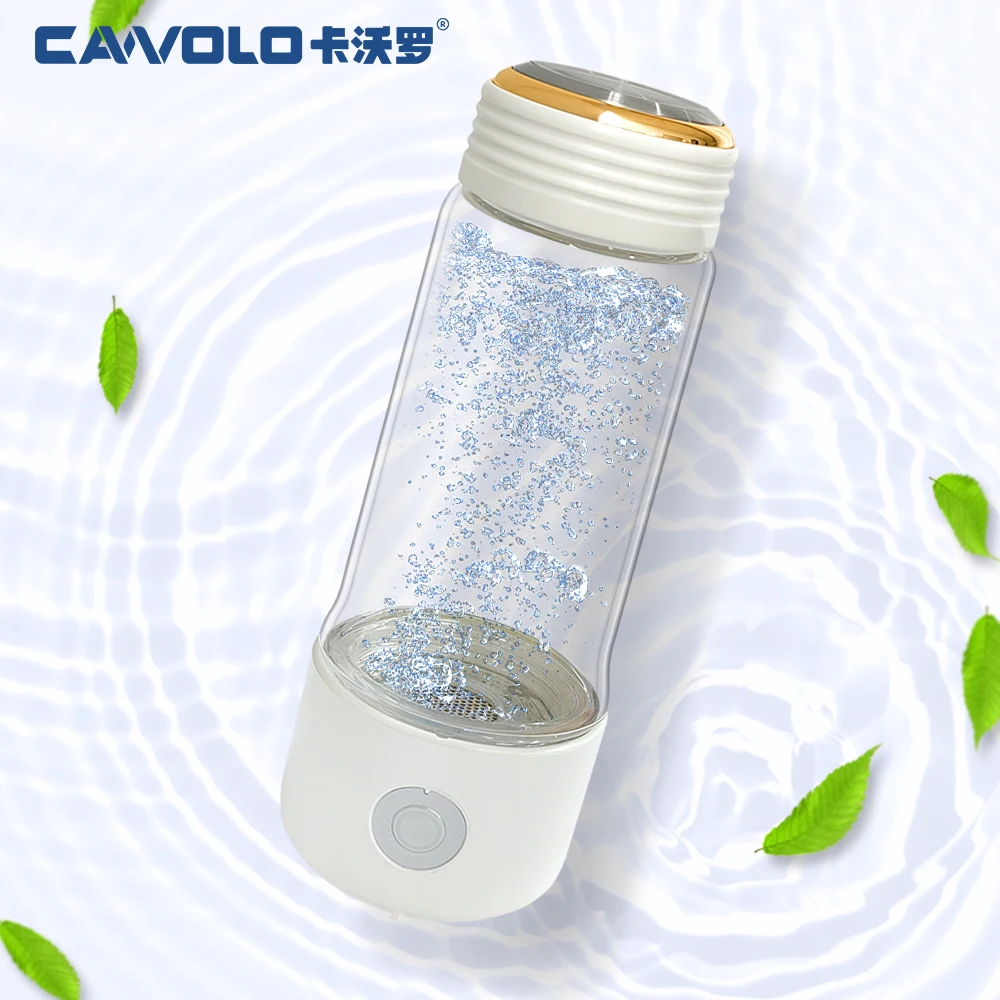 Portable Hydrogen Water Bottle Generator Spe Pem 400ml Hydrogen Water Maker Hydrogen and oxygen separation h2 Rich Water Cup