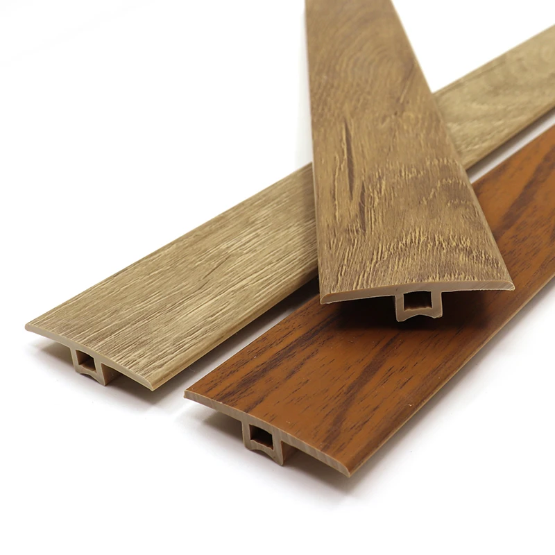 YP45,Raitto  Plastic Floor Skirting Strips PVC Edging Capping Strip Floor Edging Trim Strip