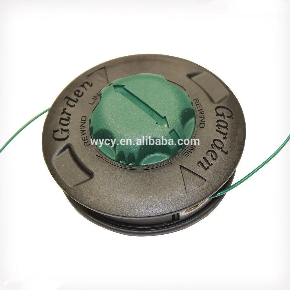 Professional type plastic & nylon grass trimmer head for lawn mower