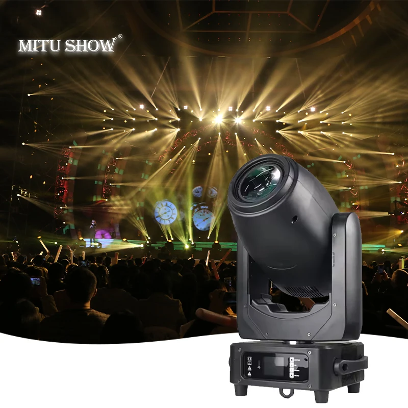 MITUSHOW High brightness Led 300w Profile RGBW framing Beam Spot Wash 3in1 Moving Head Stage Light