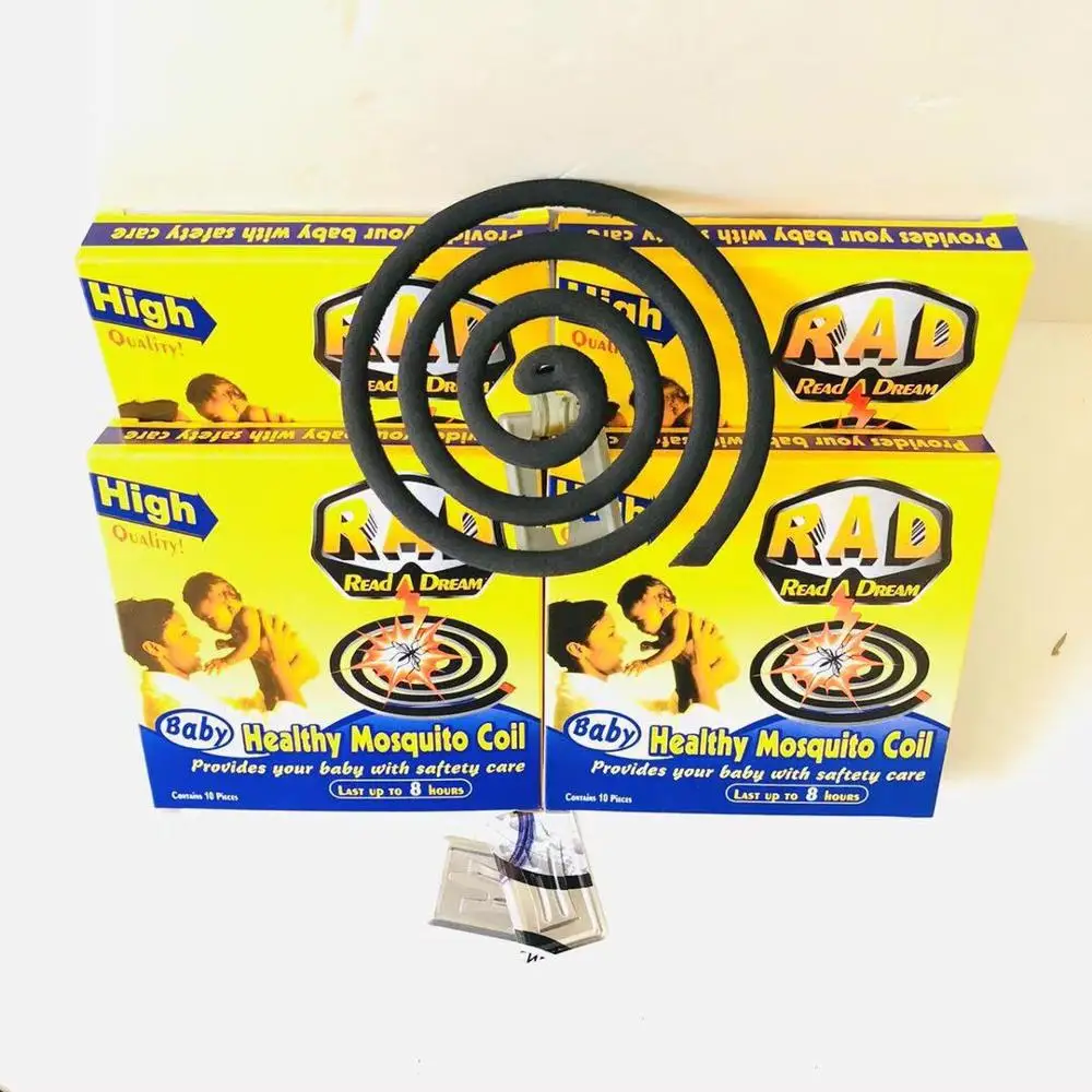 Лидер продаж, бренд 125 мм, Китай, безопасный для здоровья детский репеллент от комаров, Боливия, Венесуэла, для Южной Америки, противомоскитная спираль