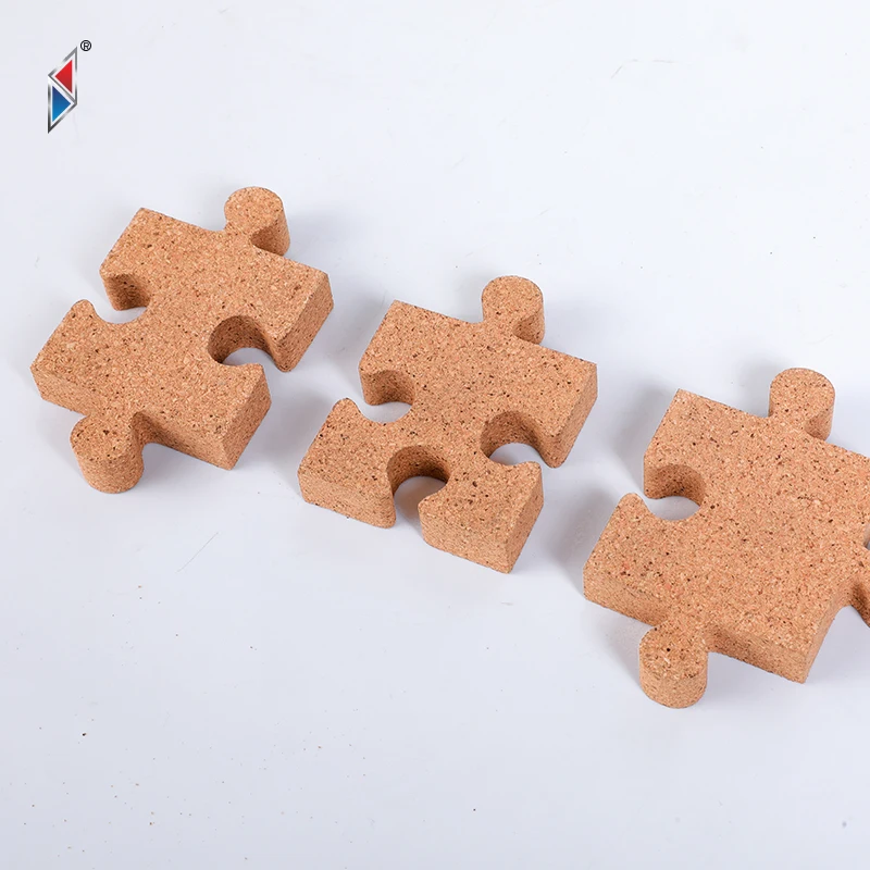 Multifunctional puzzle shape cork magnetic knife holder/tool holder Magnetic Knife Strip