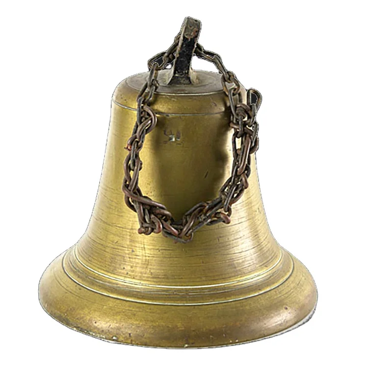 Antique Metal Craft large bronze church bell for sale