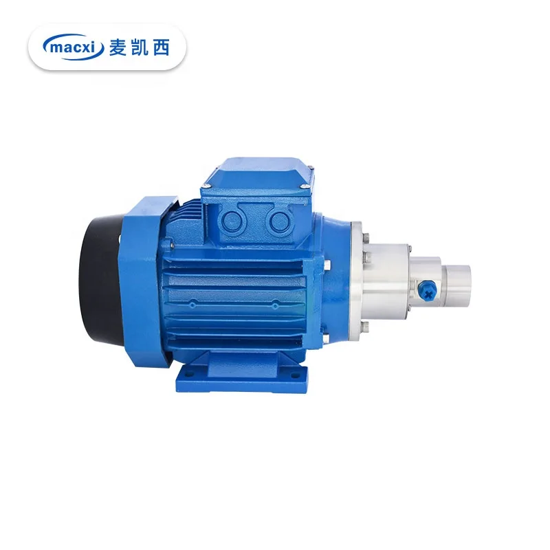 best selling Anticorrosion Zero leakage AC three phase magnetic drive gear pump