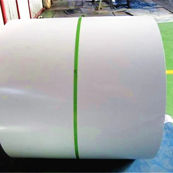 PPGI prepainted steel raw material ppgi coil white color for making roofing sheets