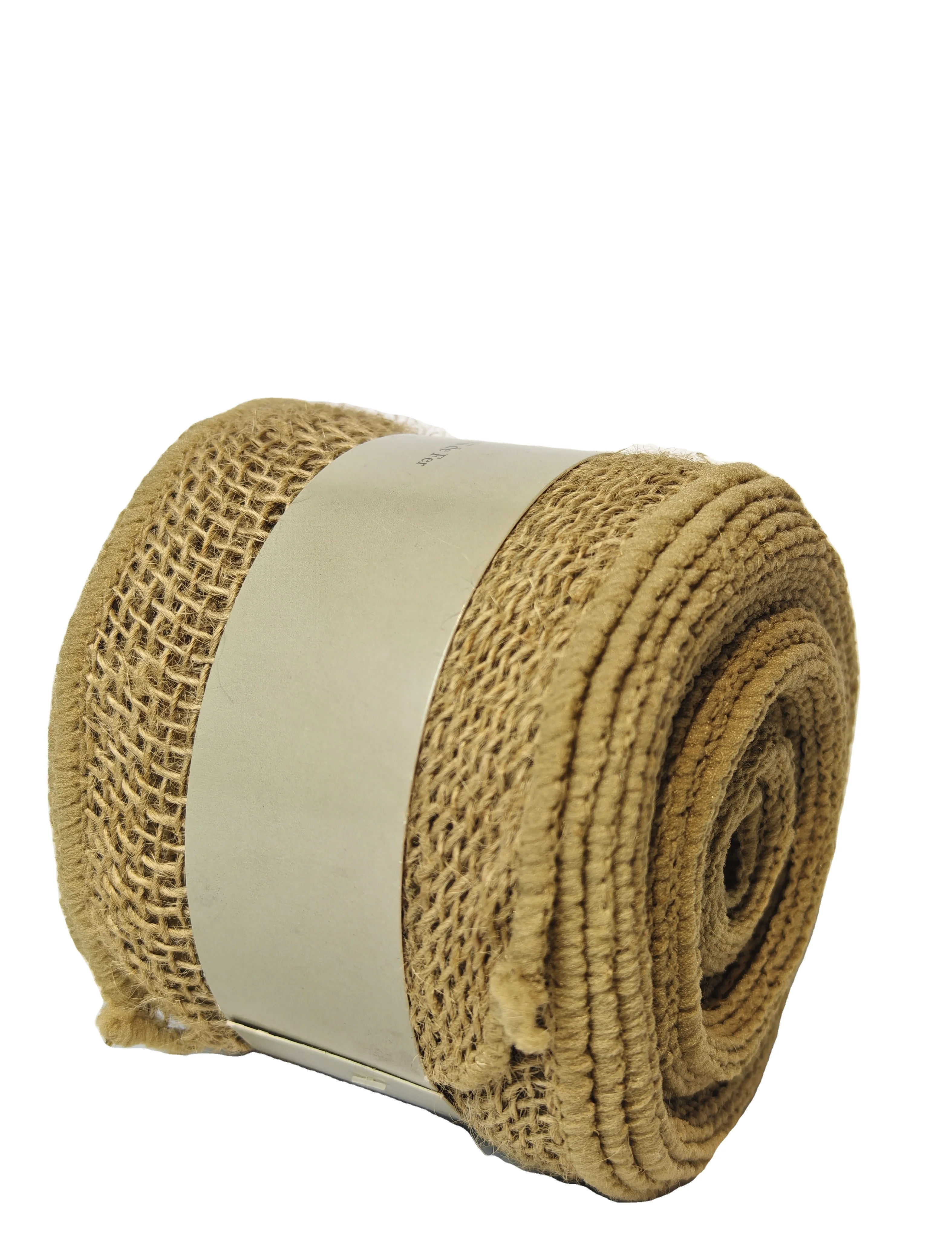 100% Jute Fiber  Fabric Table Runner   Roll Jute Fabric for Decoration