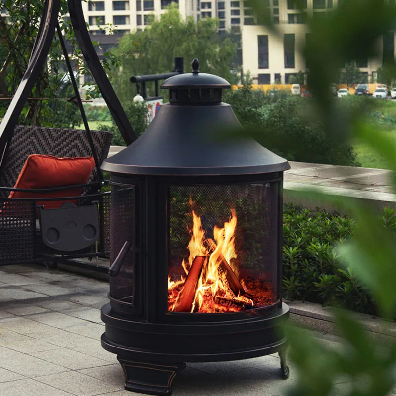 Wholesale Round Metal Garden Wood Fire Pits