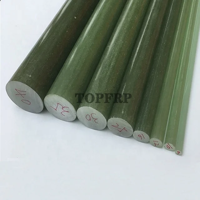 Термостойкий изоляционный стержень из стекловолокна и эпоксидной смолы