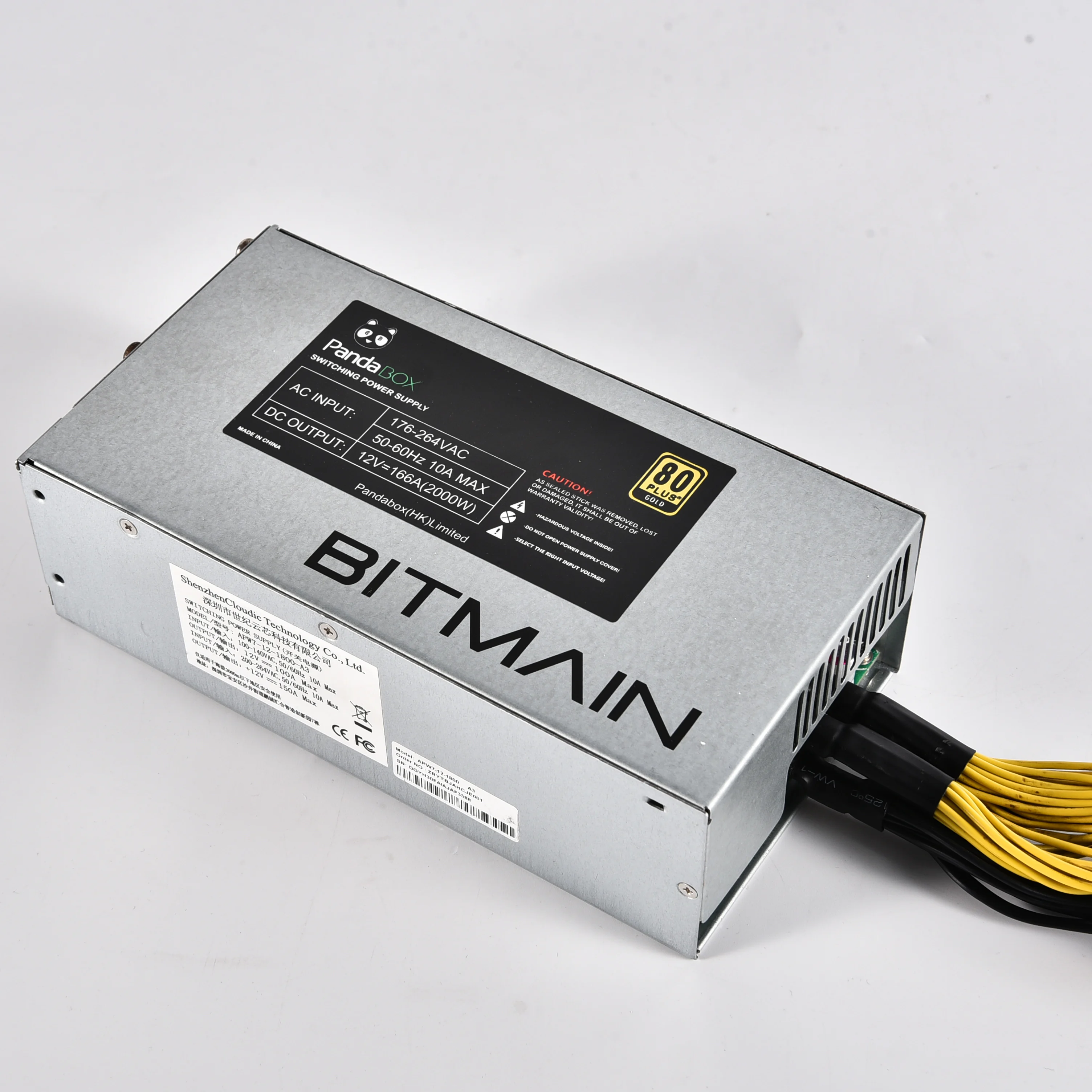  Майнер биткоинов 1600 Вт для Atx Pico Psu ethernet BTC блоки