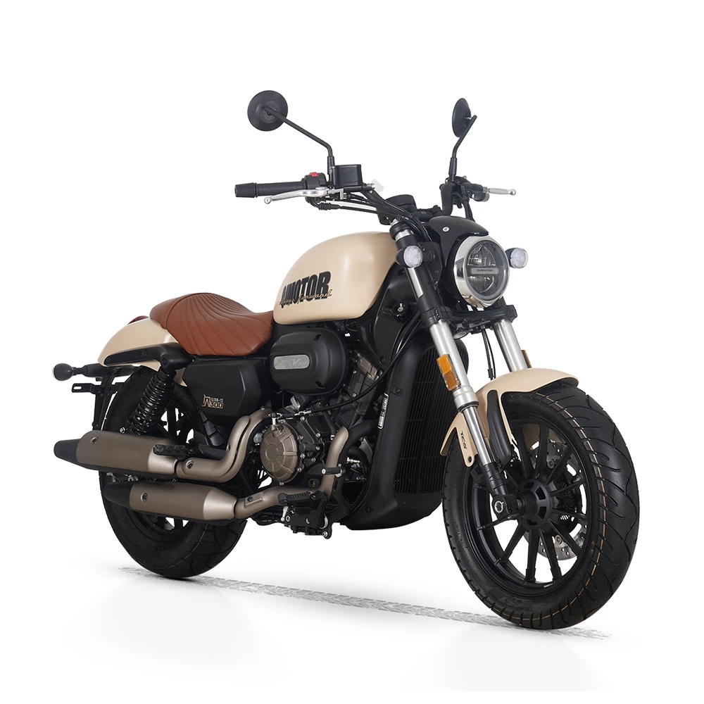 Unique Appearance Qianjiang Motorcycle Shan 300 Gasoline Vehicle 296cc Lightweight & Agile QJMotor SRV 300